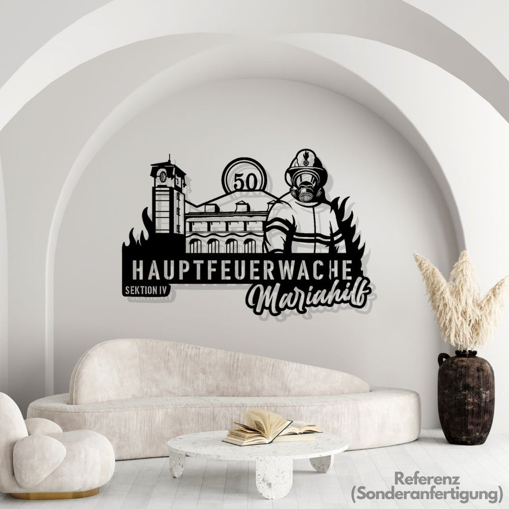 Dein Logo individuell gestaltet als Wandbild