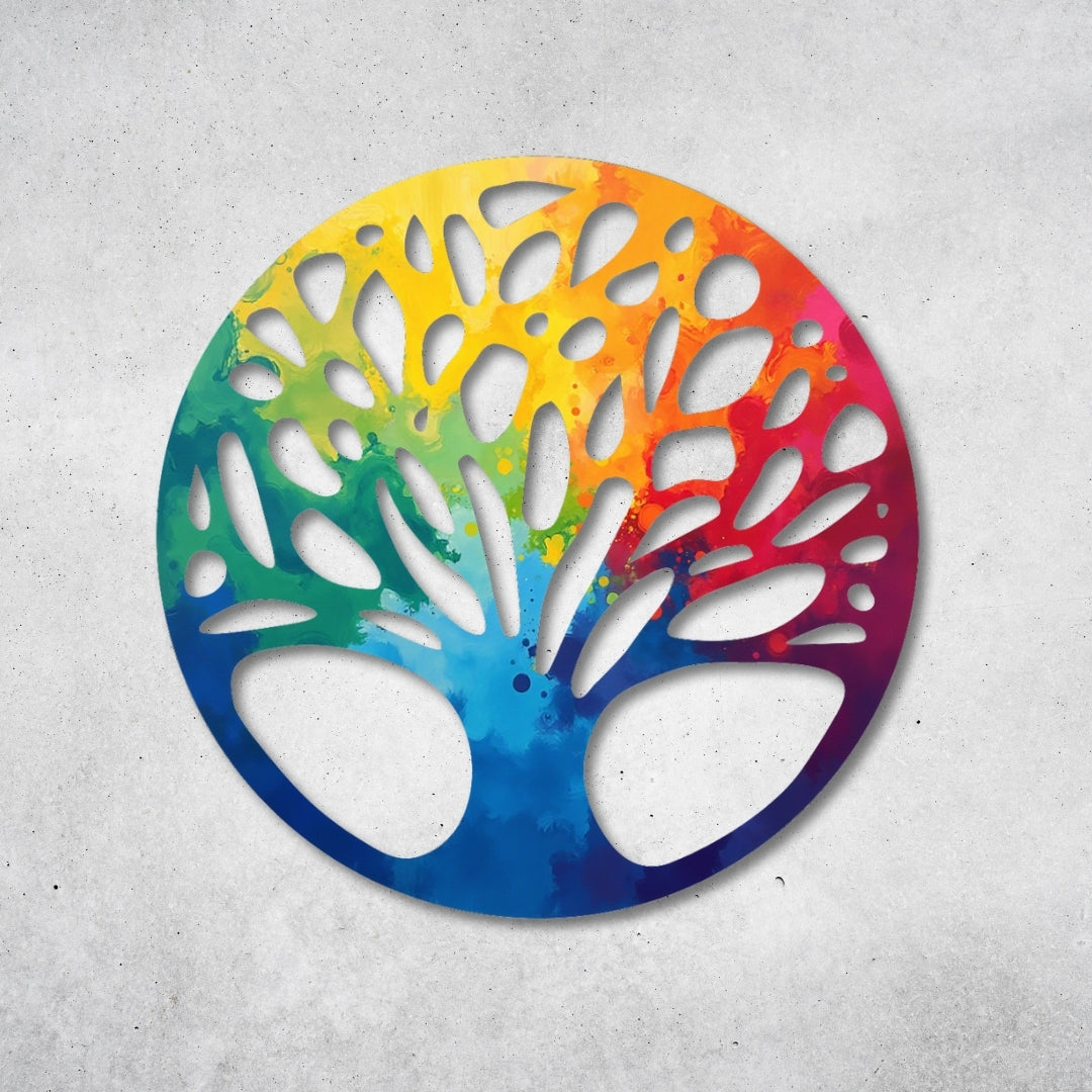 Baum des Lebens - Design - Bild - Metall 033