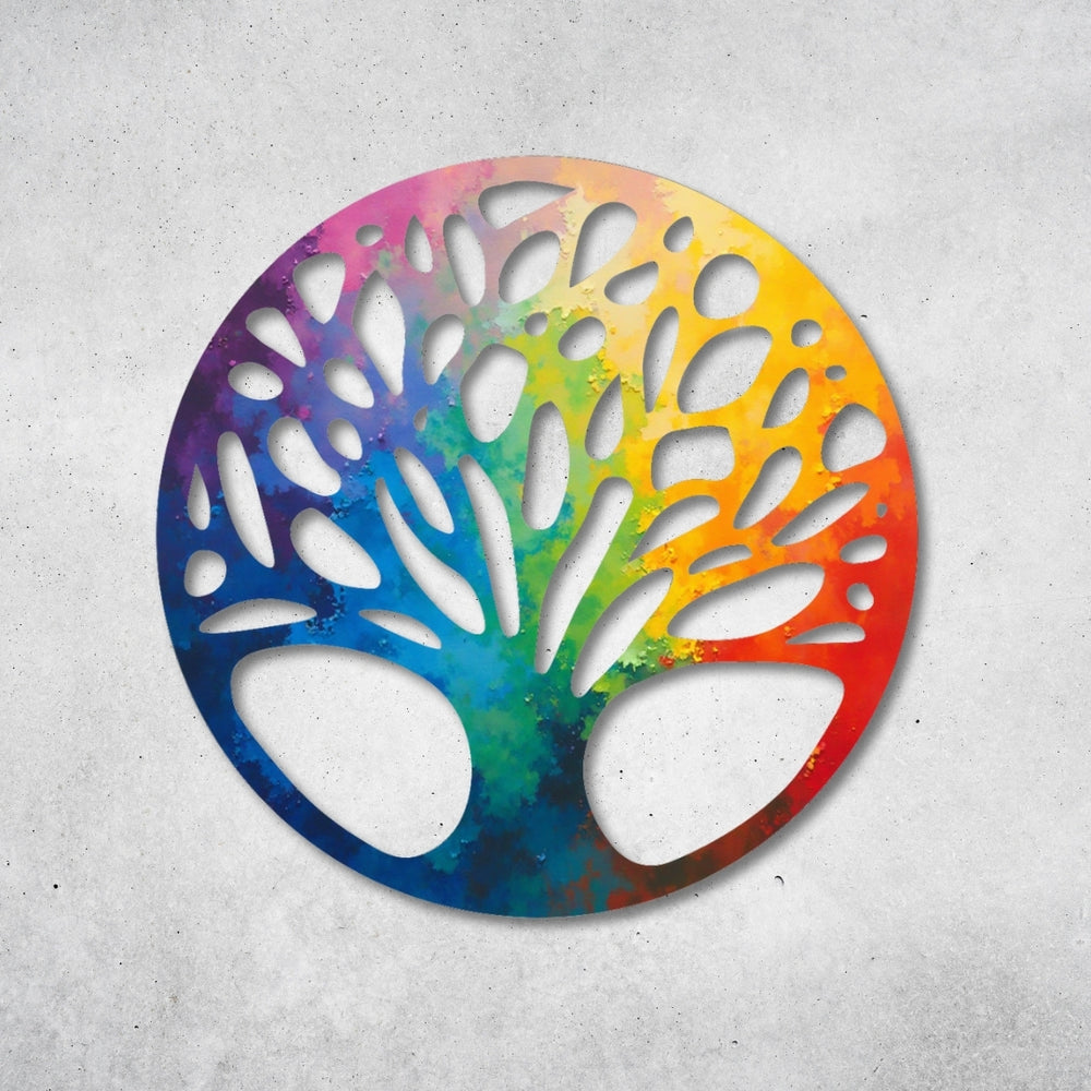 Baum des Lebens - Design - Bild - Metall 032