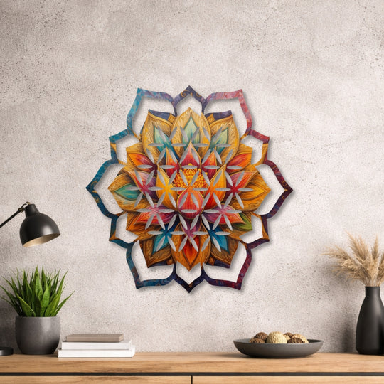 Lotusblume - Design - Bild - Metall 006