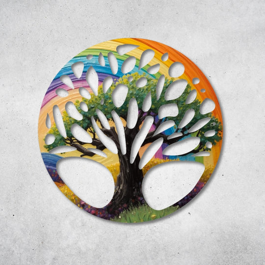 Baum des Lebens - Design - Bild - Metall 026