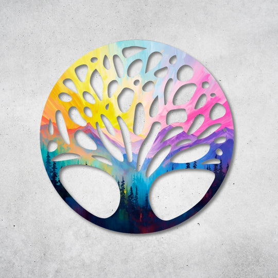 Baum des Lebens - Design - Bild - Metall 024