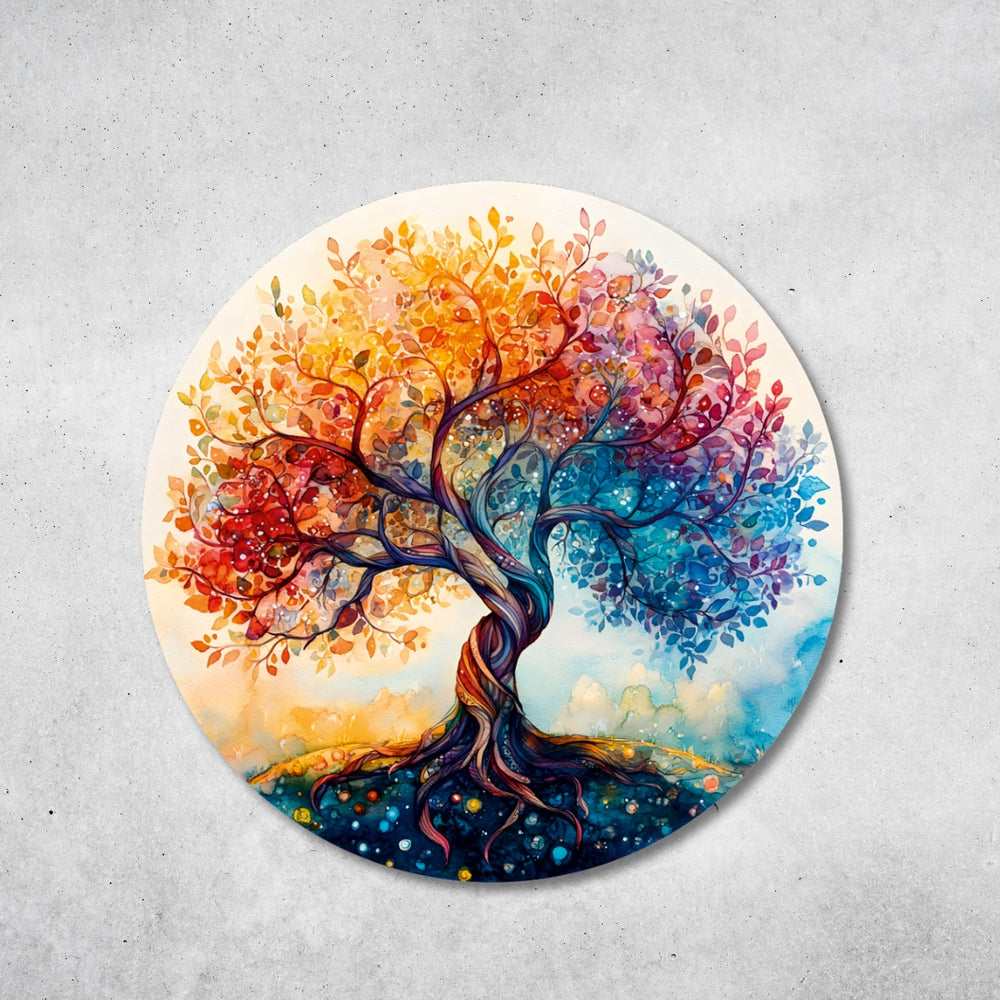 Baum des Lebens - Design - Bild - Metall 011