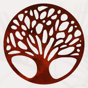Baum des Lebens - Elegante Metall-Deko