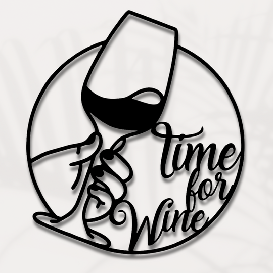 Time for Wine - Wandbild