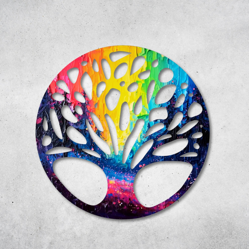 Baum des Lebens - Design - Bild - Metall 020