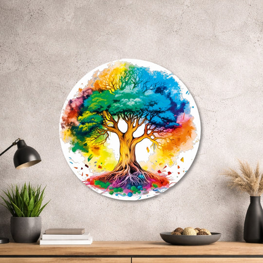 Baum des Lebens - Design - Bild - Metall 013