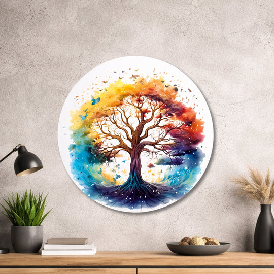 Baum des Lebens - Design - Bild - Metall 016