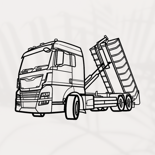 LKW Silhouette