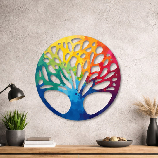 Baum des Lebens - Design - Bild - Metall 033