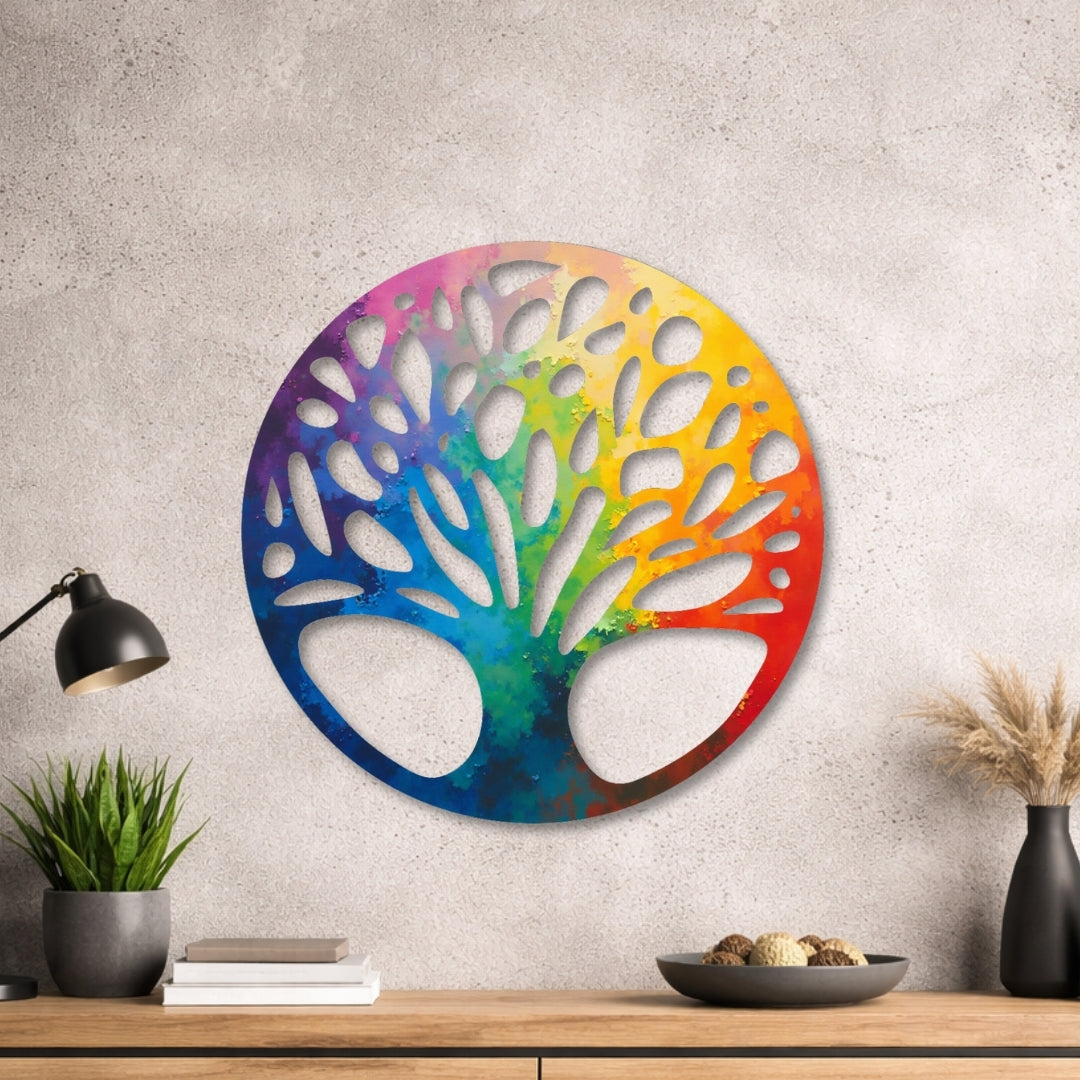 Baum des Lebens - Design - Bild - Metall 032