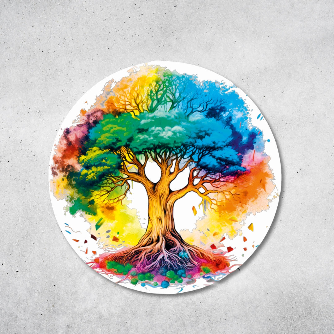 Baum des Lebens - Design - Bild - Metall 013