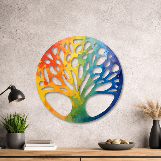 Baum des Lebens - Design - Bild - Metall 029