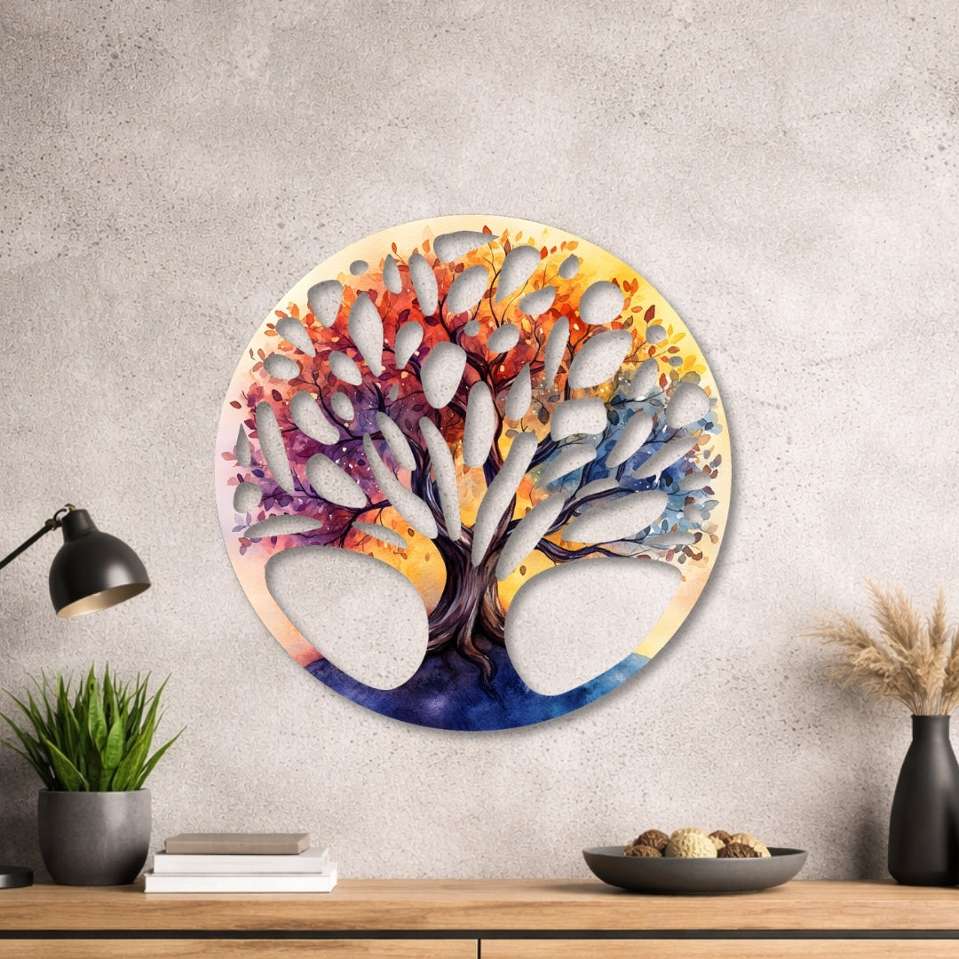 Baum des Lebens - Design - Bild - Metall 027