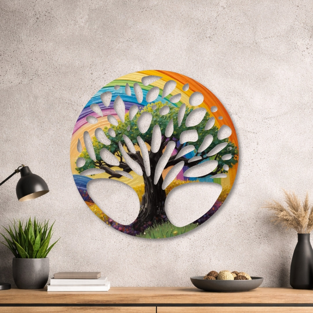 Baum des Lebens - Design - Bild - Metall 026