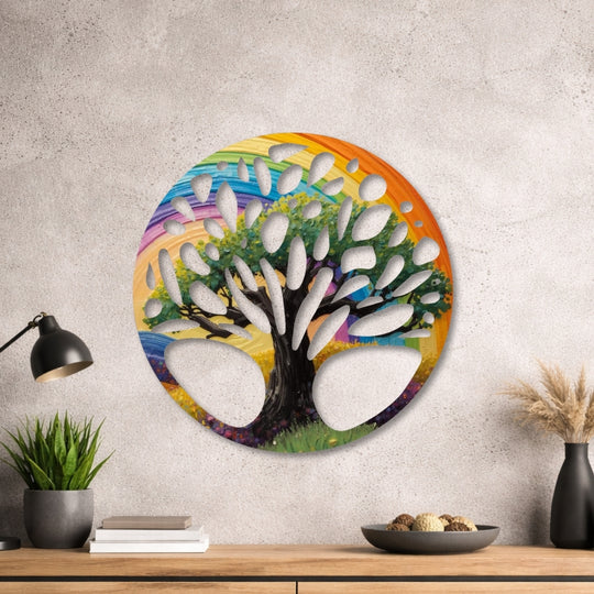 Baum des Lebens - Design - Bild - Metall 026