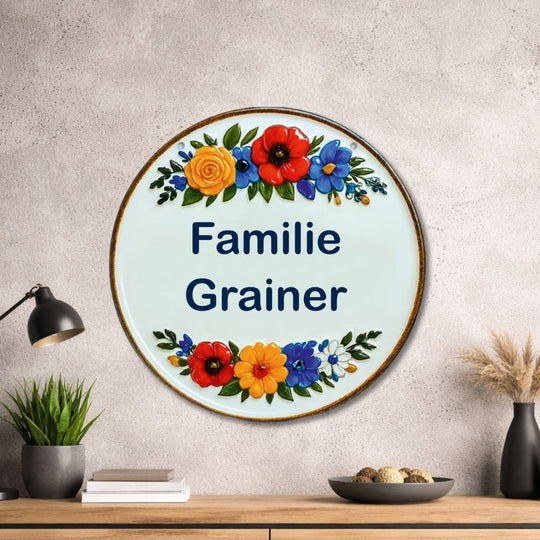 Schild - Design - Bild - Metall 001