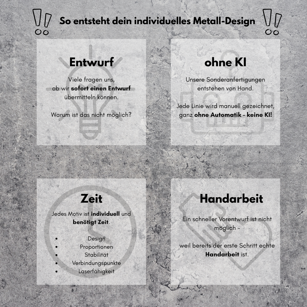 Individelles Adressenschild / Hausschild – personalisiert nach deinen Wünschen