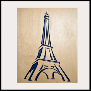 Minimal-Art Eiffelturm