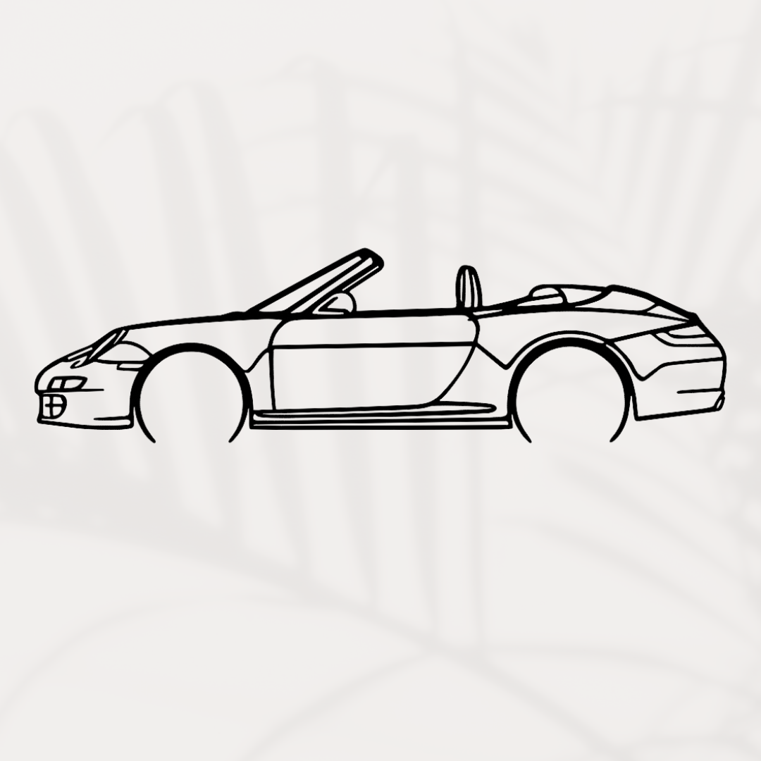 Modell 997 Cabrio - Silhouette