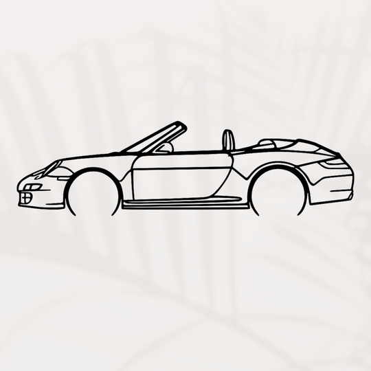 Modell 997 Cabrio - Silhouette