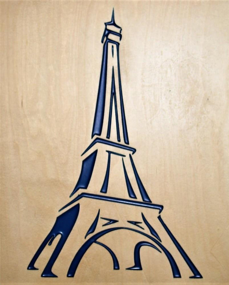 Minimal-Art Eiffelturm